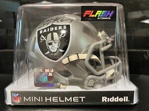 Bo Jackson Autographed Oakland Raiders Flash Mini Football Helmet - BAS