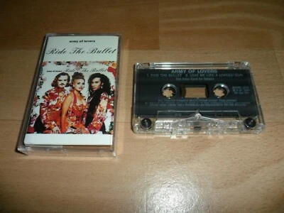ARMY OF LOVERS - RIDE THE BULLET (RARE 2 TRACK CASSETTE SINGLE) SCARCE CASSINGLE - Image 1 of 4
