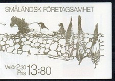Sweden MNH 1989 Smaaland Enterprices Complete Booklet