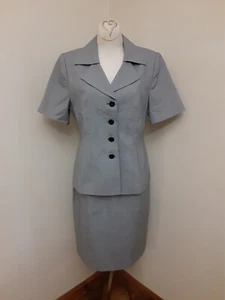 Womens Kasper Suit Skirt And Blazer Set Vintage Size 6 Beautiful EUC - Picture 1 of 12