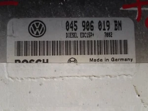 VW Fox 2005 - 2010 - Motorsteuergerät Diesel 045906019 Bosch - Bild 1 von 4