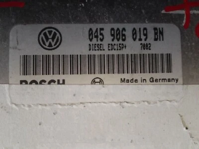 VW Fox 2005 - 2010 - Motorsteuergerät Diesel 045906019 Bosch - Bild 1 von 4