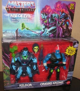 Masters Of The Universe Origins Target Exclusive Keldor Kronis RISE OF EVIL Set - Picture 1 of 7