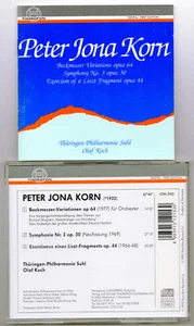 Peter Jona Korn - Beckmesser-Variations/Symphony No. 3/Liszt Fragments, Thorofon - Picture 1 of 1