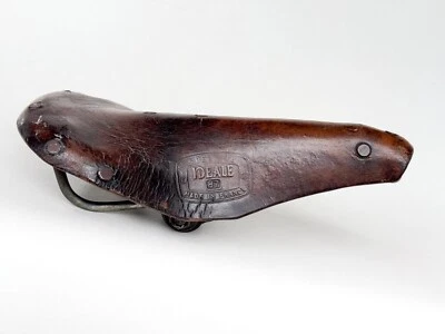 Asiento de bicicleta Ideale Speciale 87 cuero marrón Foto 1 de 4