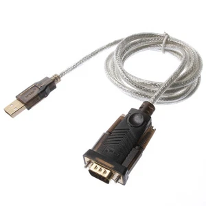1.5M/5ft USB2.0 to Serial RS232 DB9 9Pin Cable Adapter Converter Windows 7 8 MAC - Picture 1 of 5