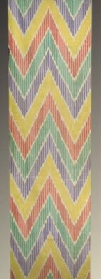 11 Yard HAND MADE UZBEK Natural SILK IKAT ADRAS FABRIC #7825 - Image 1 of 3