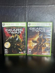 XBOX 360 MICROSOFT GEARS OF WAR & GEARS OF WAR 2 GIOCHI COMPLETI *TESTATI - Foto 1 di 5