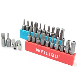 Short Hex Phillips Slotted Torx Screwdriver Bits 1/4" Hex Shank Magnetic1Pcs - Picture 1 of 54