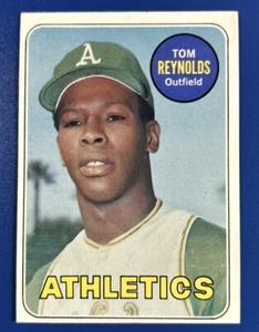 1969 Topps de béisbol Tom Reynolds Oakland Athletics #467 - Imagen 1 de 2