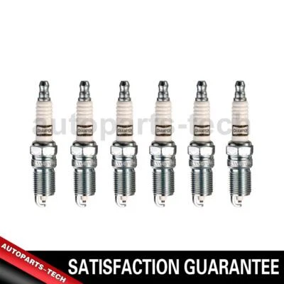 6x Bujías Champion para Toyota Land Cruiser 1993~1997 Foto 1 de 3