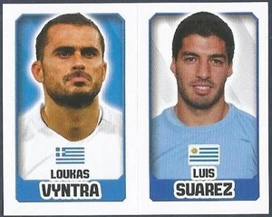 Topps England 2014 - #136-198 - Griechenland - Loukas Vyntra - Uruguay - Luis Suarez - Bild 1 von 1