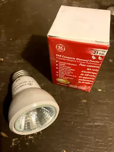 GE Q21EMR16/C/FL25 21W MR16 HALOGEN INDOOR FLOOD LIGHT BULB (48546) - Picture 1 of 6