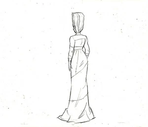 ¡Momias vivas! Arte conceptual CYNTHIA-LU de producción original dibujado a mano / DiC 1997 - Imagen 1 de 4