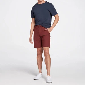 VRST Shorts Mens SZ 38 Red Rum Raisin Chino Casual Golf Flat Front Flex Stretch - Picture 1 of 4
