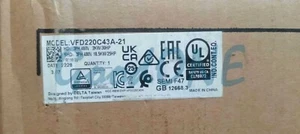 1PC NEW Delta VFD220C43A-21 Inverter Frequency Converter - Picture 1 of 3