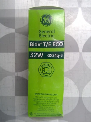 General Electric F32TBX/841/A/ECO 32W 4100K CFL Bulb **Free Shipping** - Image 1 of 4