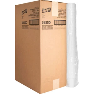 Genuine Joe Foam Cups, 8 oz., 1000/CT, White - Picture 1 of 1