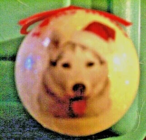 HUSKY CHRISTMAS ORNAMENT I LOVE MY HUSKY - Picture 1 of 1