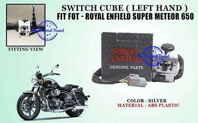 Royal Enfield "Cubo interruptor lateral izquierdo para Super Meteor 650" Foto 1 de 4