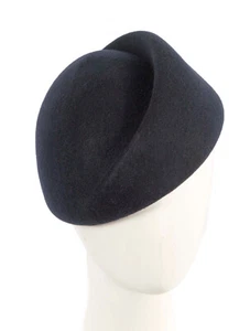 Unique dark navy felt hat by Max Alexander 100% Australian Owned Seller - Picture 1 of 7