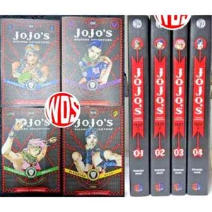 Jojo's Bizarre Adventure-Part 2 Battle Tendency Vol. 1-4 END English Version-DHL - Picture 1 of 7