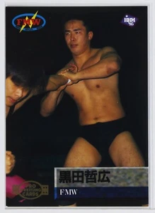 TETSUHIRO KURODA - 1995 BBM Pro-Wrestling Trading Card - Picture 1 of 3