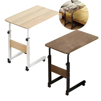 Portable Over Bed Chair Table Hospital Overbed Height Adjustable Laptop Tray UK - Image 1 of 4