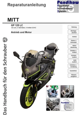 Reparaturanleitung RIS Mitt GP  125 LC,  4-Ventiler DOHC, Antrieb u Motor - Bild 1 von 4
