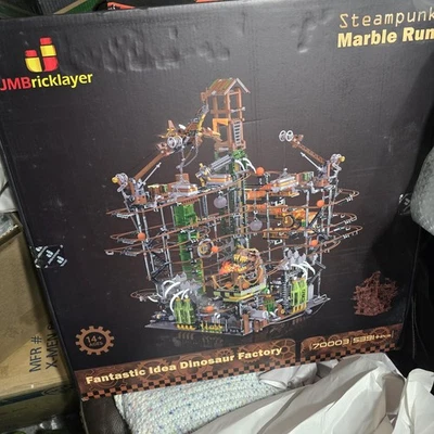 ++ New JMBricklayer Steampunk Marble Run 70003 Sealed Kickstarter Exclusive ++ - Image 1 of 3
