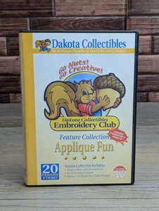 Feature Collection Applique Fun Vol 20 20 Embroidery Designs Dakota Collectibles - Picture 1 of 4