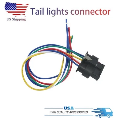 Rear Tail Light Connector 6 PIN Plug Lamp Cable For 2014-2016 BMW 228i - Image 1 of 4