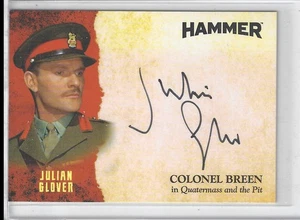 Hammer Horror Autograph JG2 Julian Glover On Card Auto Unstoppable Cards UK - Picture 1 of 2