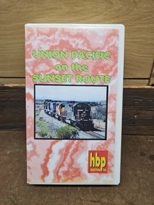 Union Pacific On The Sunset Route 1999 VHS - Picture 1 of 2
