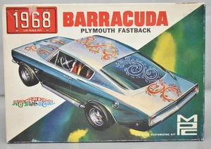 Vintage MPC 1968 Plymouth Barracuda Fastback 1/25 - Used - Read - Builder - Picture 1 of 1