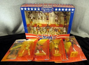 VINTAGE STARTAUFSTELLUNG NBA USA BASKETBALL TEAM MICHAEL JORDAN LARRY (EZS002639) - Bild 1 von 12