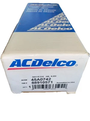 Ac Delco 45A0742 Gm 88910571 Outter Tie Rod End 99-07 F250 - Image 1 of 2