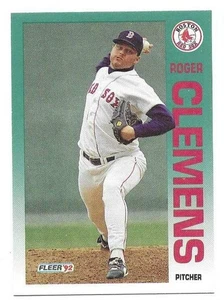 Roger Clemens 1992 Fleer Karte NM-MT ZUSTAND - Bild 1 von 2
