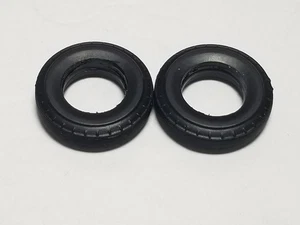 2 TIRES for Haul It Trailer from MPC 1:25 Model Kit 68 Coronet - Picture 1 of 10