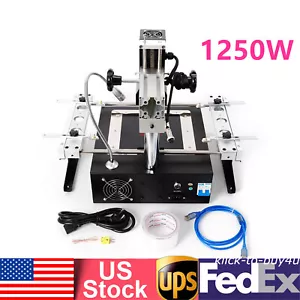 IR6500 1250W ACHI BGA IR Infrared Rework Soldering Station Reflow Reball Machine - Picture 1 of 9