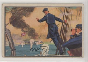 1954 Bowman US Navy Victories Blue Back Full Speed Ahead #14 qp4
