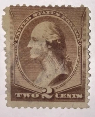 1882 RARE George Washington stamp - Image 1 of 4