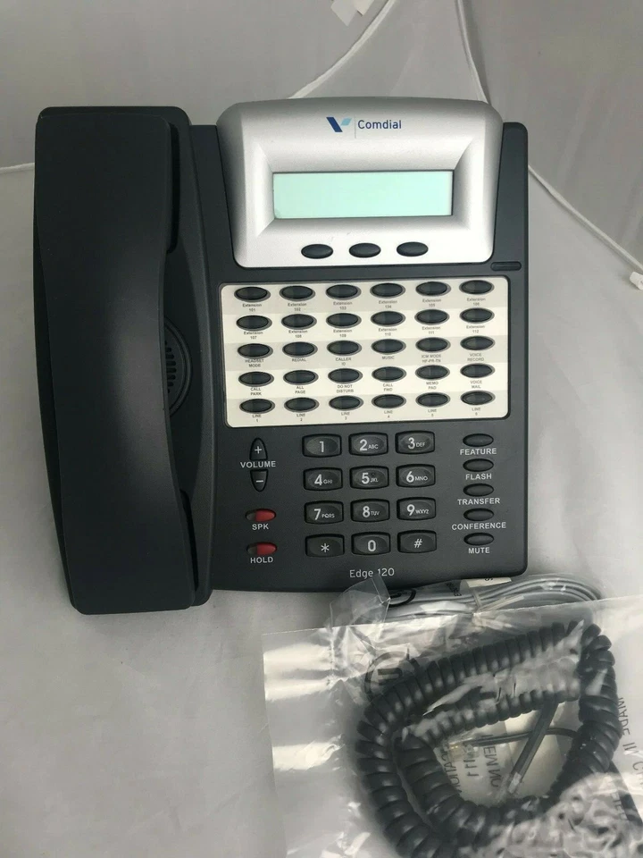 Comdial 7261-00 DX120 28 Button LCD Speakerphone Refurbished W/ 1 Year Warranty - Image 1 of 1