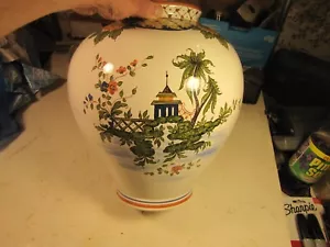 Vaso grande Majoica italiana vintage XX secolo per TIFFANY & CO. - Foto 1 di 16