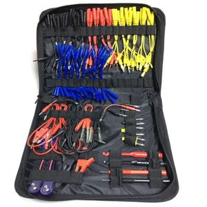 Multimeter Test Lead Kit Electrical Alligator Clip Test Probe Pen Tool Set - Picture 1 of 4