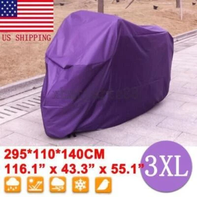 XXXL Protector de cubierta de motocicleta para Honda Goldwing Valkyrie Rune GL 1500 1800 EE. UU. Foto 1 de 4