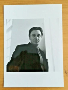 FOTOGRAFIE FOTO ANALOG PORTRÄT GERARD GAROUSTE VON BERNARD BAUDIN 1989 - Bild 1 von 1