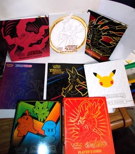 8 Pokemon TRADING CARD GAME Player's Guides RADIANCE,STARS,ORIGIN,SWORD,ZENITH + - Picture 1 of 17