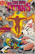 DC Comics The New Titans No. 67, 1990 Fine