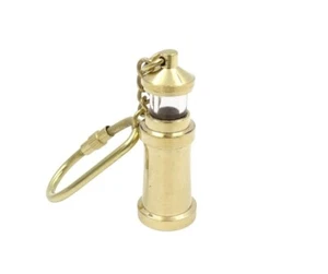 Nautical Brass Marine Lighthouse Keychain Handmade Purpose Best Gift Home Decor. - Imagen 1 de 5